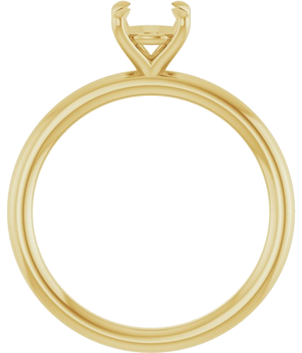 Sužadėtuvių Žiedas „Claw-Prong Solitaire“ 14k yellow gold Round 6mm (2)