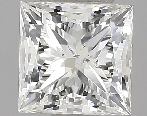 1.01 carat H-SI2 Natūralus Princess Deimantas (1)