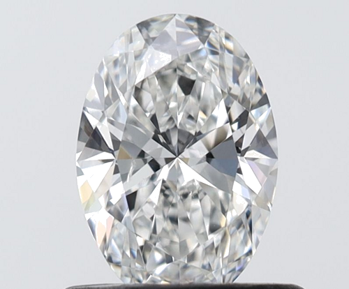 0.6 carat G-SI1 Natūralus Oval Deimantas (1)