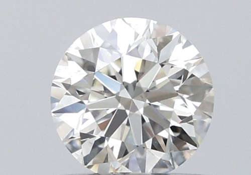 0.5 carat I-VS2 Excellent cut Natūralus Round Deimantas (1)
