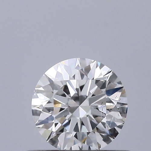 0.43 carat F-SI2 Excellent cut Natūralus Round Deimantas (1)