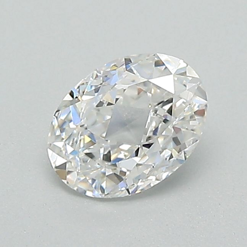 0.54 carat F-VVS1 Natūralus Oval Deimantas (1)
