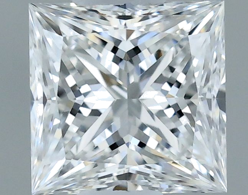 0.3 carat E-VVS1 Natūralus Princess Deimantas (1)