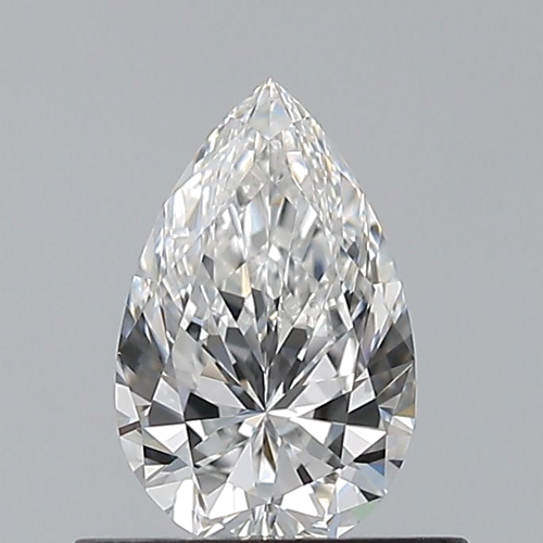 0.51 carat E-VVS1 Natūralus Pear Deimantas (1)