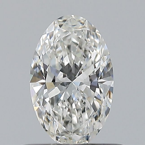 0.5 carat G-VS2 Natūralus Oval Deimantas (1)