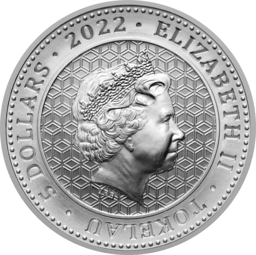 1 oz Bull vs Bear 2022 Chad .9999 Silver Coin (2)