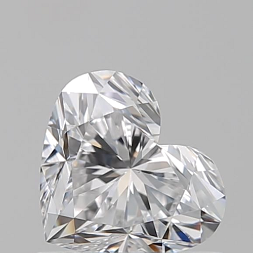 0.7 carat D-VS1 Natūralus Heart Deimantas (1)