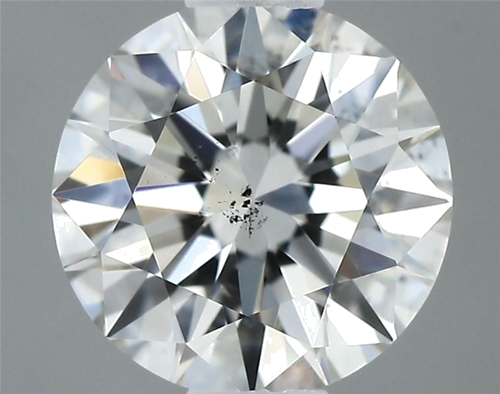 0.51 carat G-SI1 Excellent cut Natūralus Round Deimantas (1)