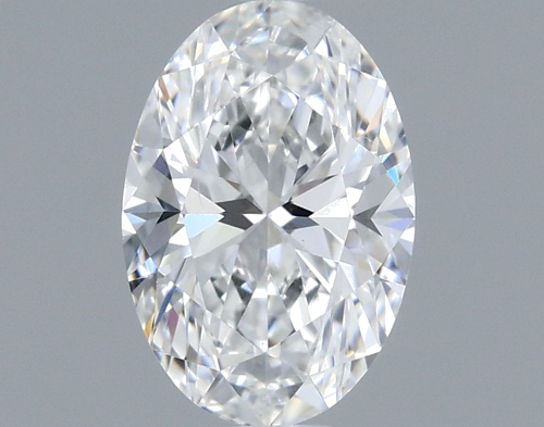 0.46 carat F-VS2 Natūralus Oval Deimantas (1)