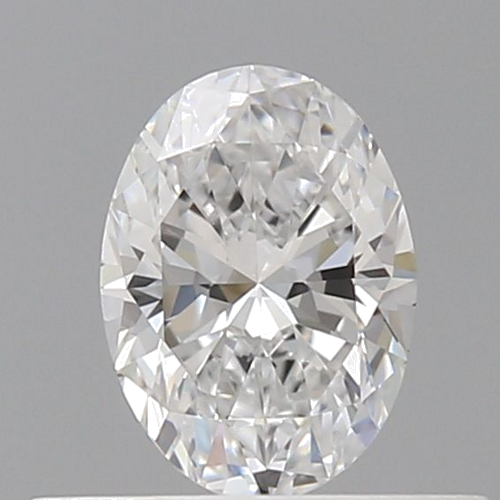 0.4 carat D-VVS2 Natūralus Oval Deimantas (1)