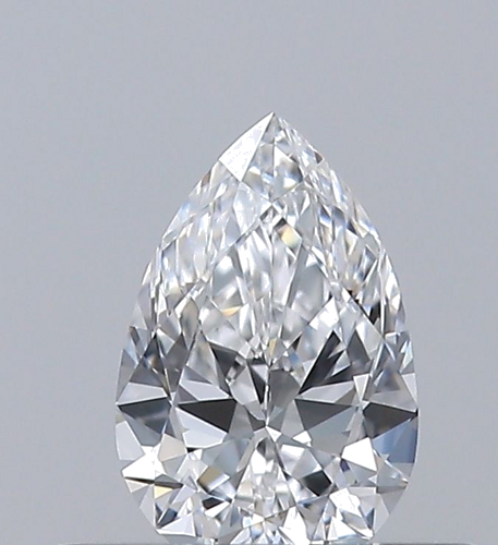0.3 carat E-IF Natūralus Pear Deimantas (1)