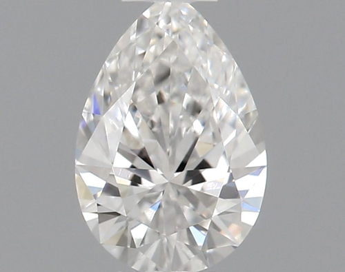 0.24 carat F-VVS1 Natūralus Pear Deimantas (1)