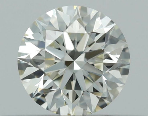 0.32 carat K-VVS2 Excellent cut Natūralus Round Deimantas (1)