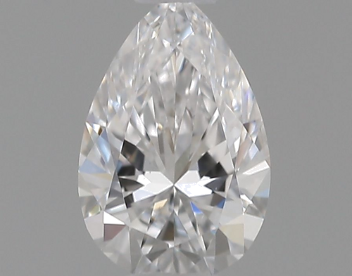 0.35 carat D-VS1 Natūralus Pear Deimantas (1)