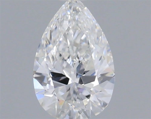 0.31 carat E-VVS2 Natūralus Pear Deimantas (1)