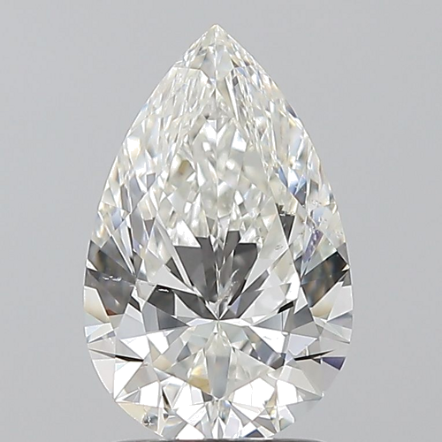 1.54 carat I-SI2 Natūralus Pear Deimantas (1)