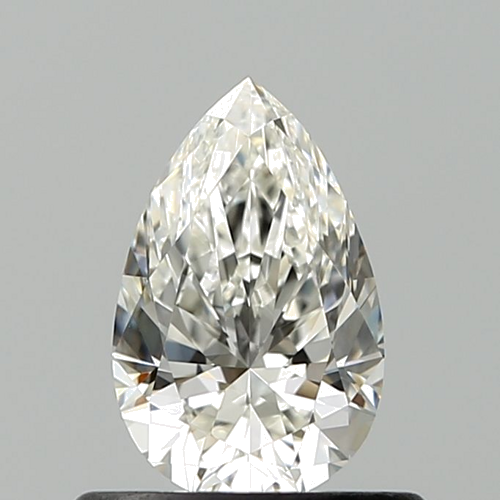 0.58 carat H-IF Natūralus Pear Deimantas (1)