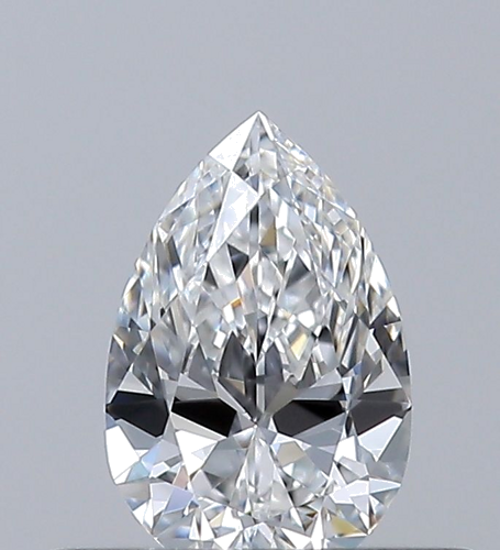 0.31 carat E-VVS1 Natūralus Pear Deimantas (1)