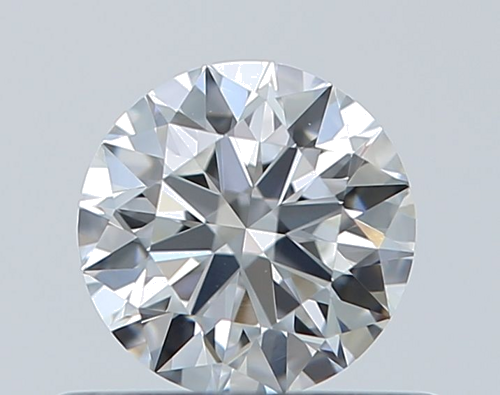 0.43 carat E-IF Excellent cut Natūralus Round Deimantas (1)