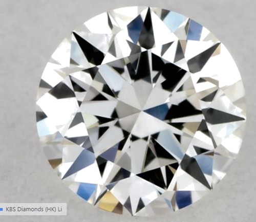 0.3 carat G-VS2 Excellent cut Natūralus Round Deimantas (1)
