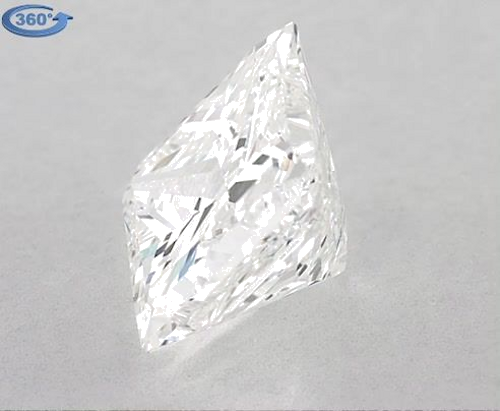 1.6 carat G-VS2 Natūralus Princess Deimantas (1)