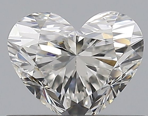 0.51 carat G-VS2 Natūralus Heart Deimantas (1)