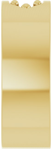 14K Yellow 2 mm Round 1-Stone Family Loop Pendant Mounting (3)