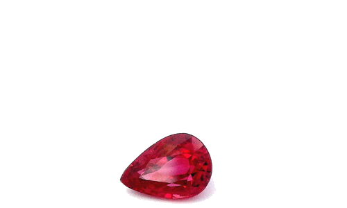 0.54 carat RED Pear Rubinas (1)