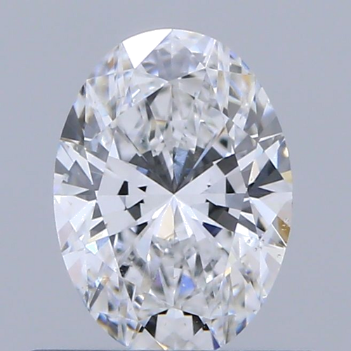 0.51 carat D-SI1 Natūralus Oval Deimantas (1)
