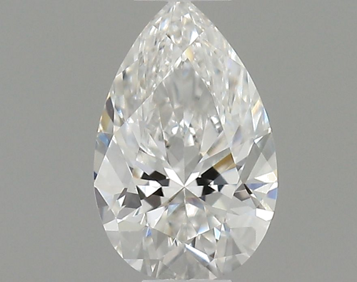 0.3 carat F-VVS2 Natūralus Pear Deimantas (1)