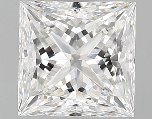 0.7 carat F-VS1 Natūralus Princess Deimantas (1)