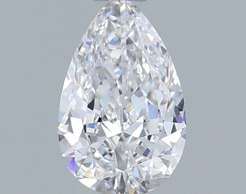 0.4 carat D-VS1 Natūralus Pear Deimantas (1)