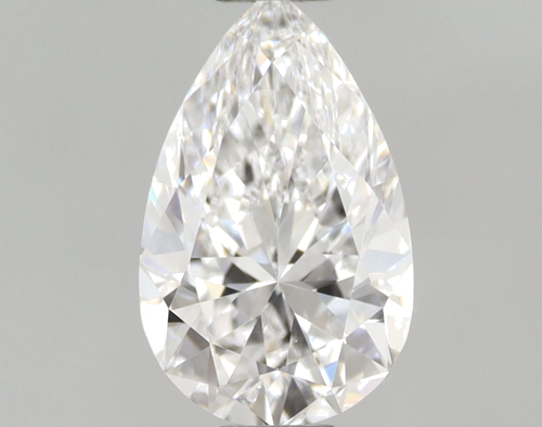 0.7 carat D-VVS2 Natūralus Pear Deimantas (1)