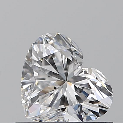 0.61 carat E-VS2 Natūralus Heart Deimantas (1)