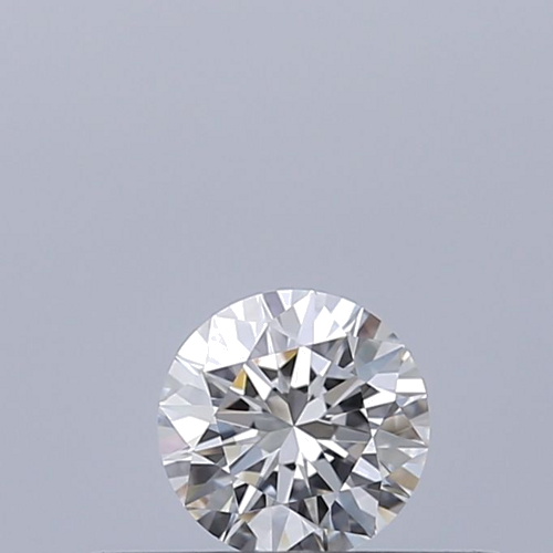 0.21 carat F-VVS1 Excellent cut Natūralus Round Deimantas (1)