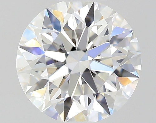 0.5 carat F-VVS2 Excellent cut Natūralus Round Deimantas (1)
