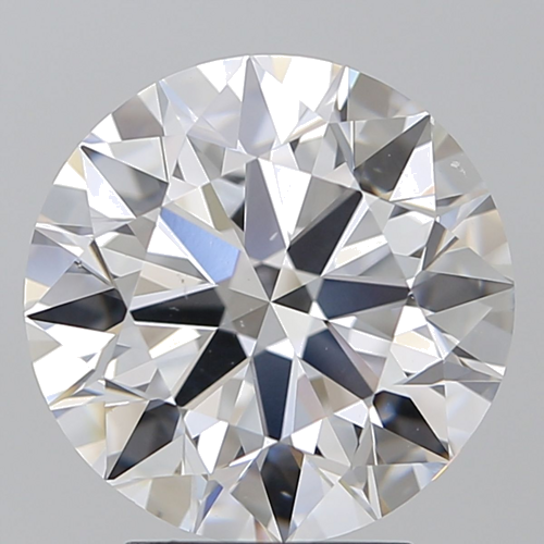 3.72 carat D-VS2 Excellent cut Natūralus Round Deimantas (1)