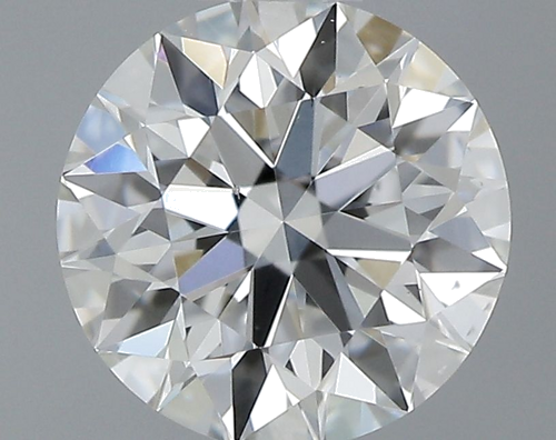 0.57 carat G-SI1 Excellent cut Natūralus Round Deimantas (1)
