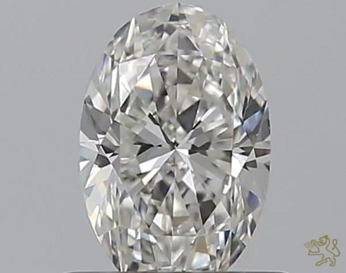 0.6 carat G-VS1 Natūralus Oval Deimantas (1)