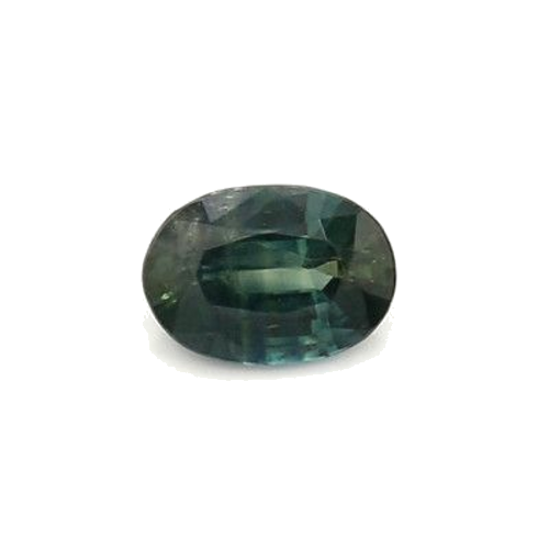 0.41 carat BLUE BRILLIANTSTEP cut Oval Safyras (1)