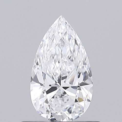 0.5 carat D-VS1 Natūralus Pear Deimantas (1)