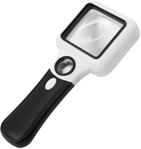 Magnifying Glass with LED & UV Light 5x 45x (1)