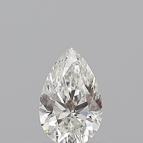 0.5 carat G-VVS2 Natūralus Pear Deimantas (1)