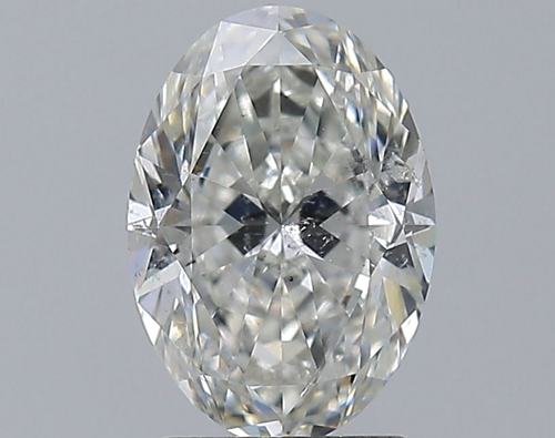 2.0 carat H-SI2 Natūralus Oval Deimantas (1)