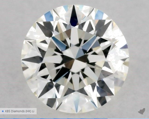 0.3 carat J-VS1 Excellent cut Natūralus Round Deimantas (1)