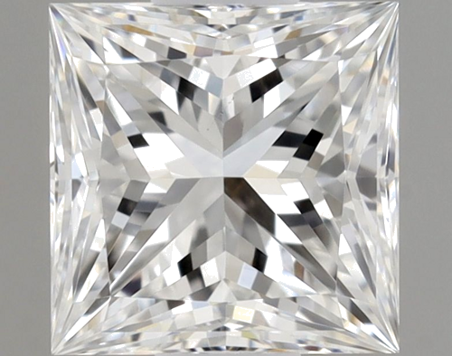 0.7 carat E-VS2 Natūralus Princess Deimantas (1)