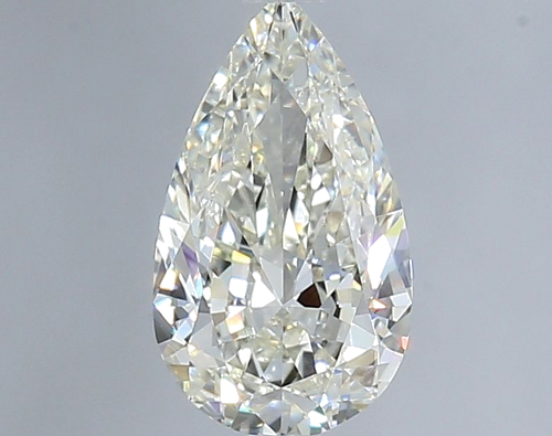 0.9 carat J-SI1 Natūralus Pear Deimantas (1)