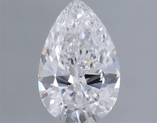 0.4 carat D-VS1 Natūralus Pear Deimantas (1)