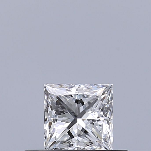 0.32 carat D-VVS1 Natūralus Princess Deimantas (1)