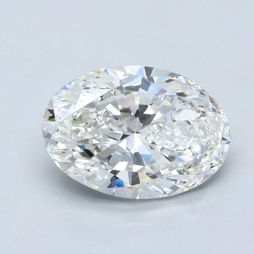 5.01 carat G-SI1 Natūralus Oval Deimantas (1)